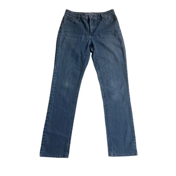 Jones New York Stretch Sutton Straight Jeans pants size 8 - Picture 3 of 9